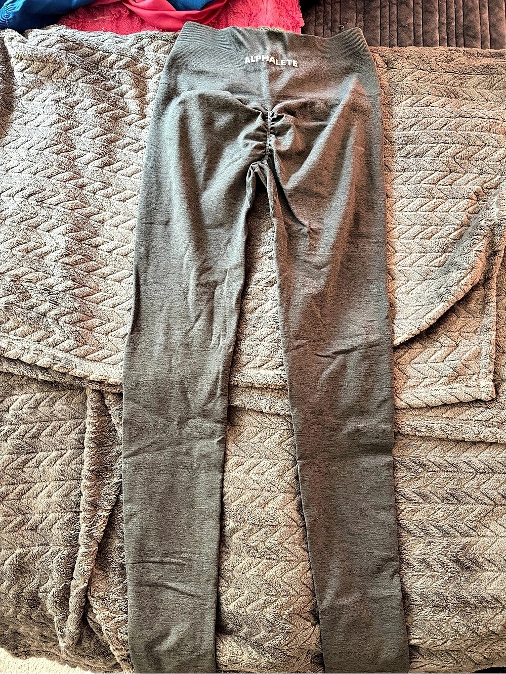 Alphalete amplify gray leggings
